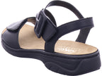 Rieker Damen Sandalette Fsk Damen Sandalen in schwarz