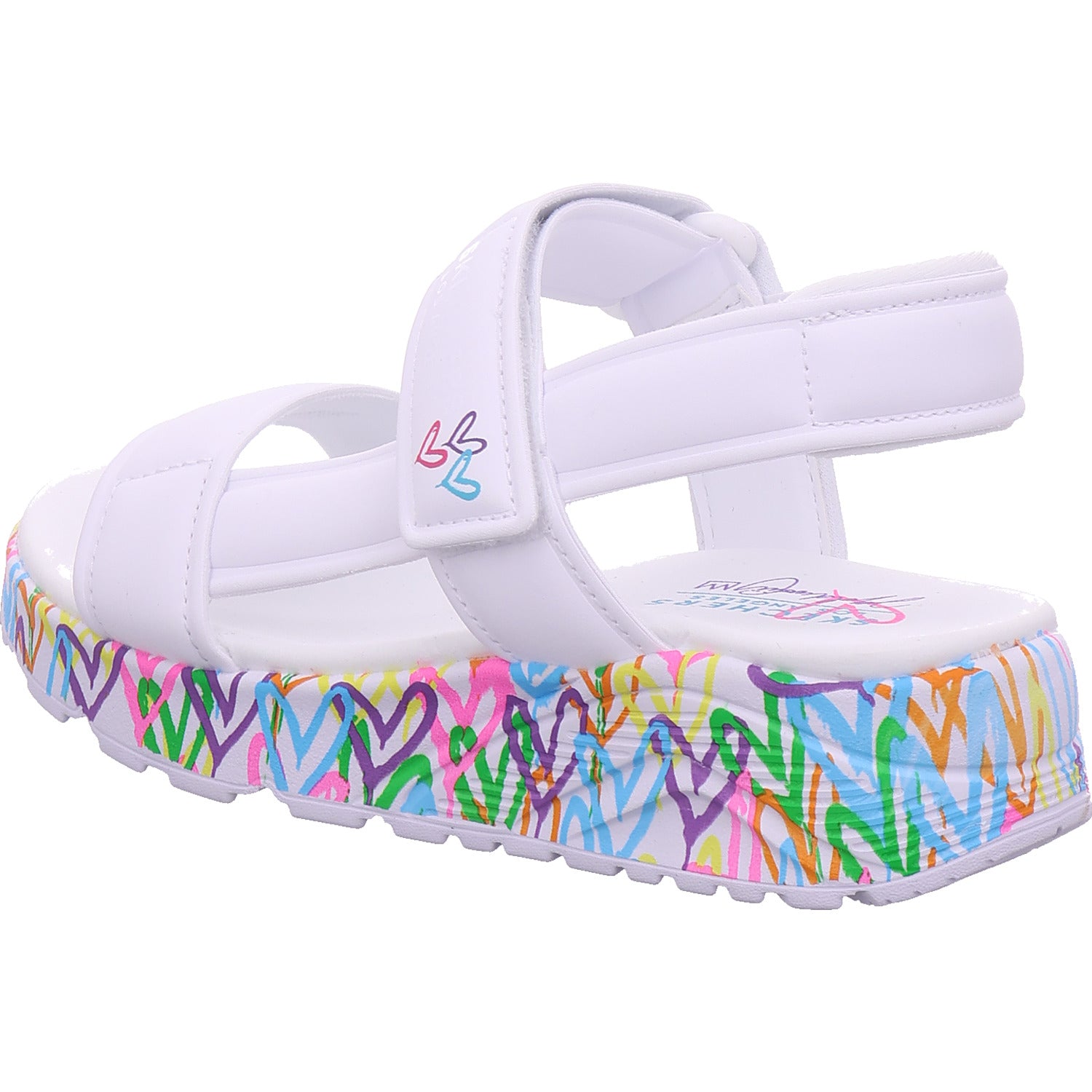 SKECHERS Dívčí sandály Uno Lite Sandal v bílé barvě