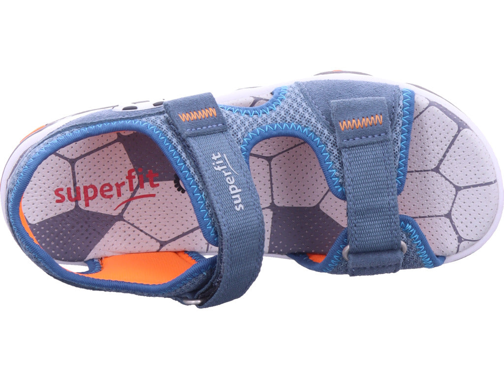 Superfit Jungen Sandale Mike 3.0 in blau