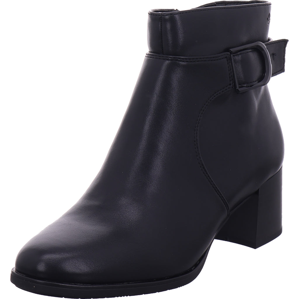 Jana Damen Stiefelette  in schwarz