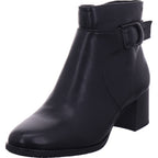 Jana Damen Stiefelette  in schwarz