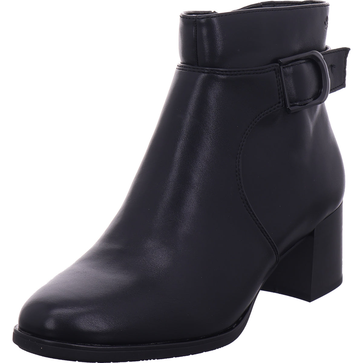 Jana Damen Stiefelette  in schwarz