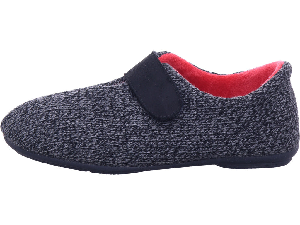 Varomed Damen Hausschuh Binti Slipper in grau