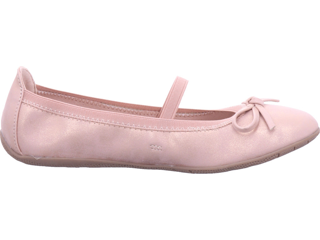 Planet Footwear Mädchen Ballerina  in rose