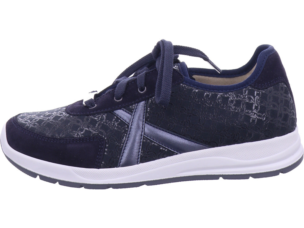 Varomed Damen Halbschuh Kioto Marine in blau