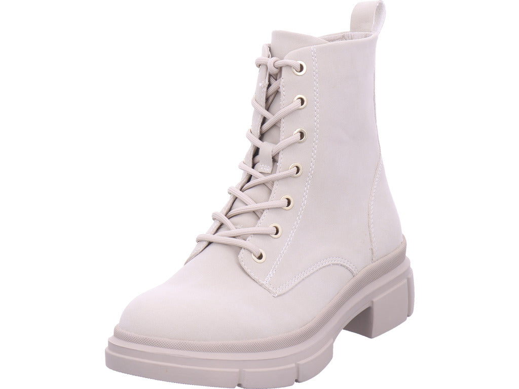 Dámské kotníkové boty Tamaris M2526341 v pískově šedohnědé barvě