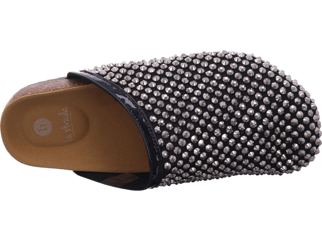 La Strada Damen Pantolette  in schwarz