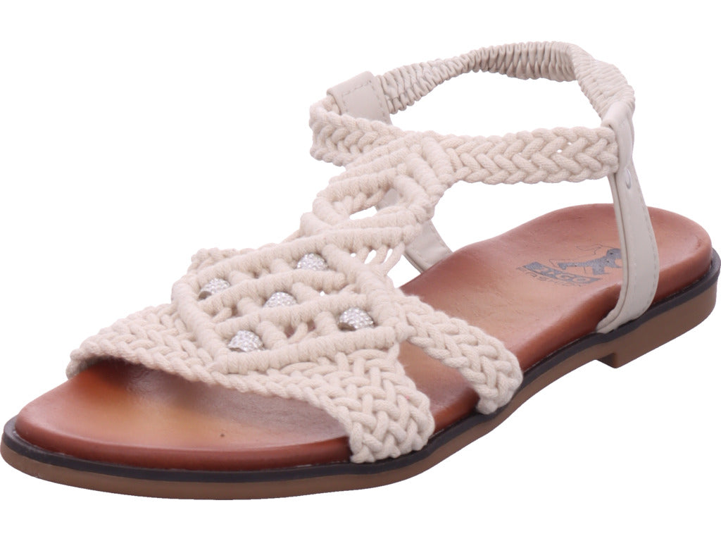 2 GO FASHION Damen Sandalette  in weiß
