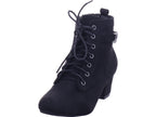 Esgano Damen Stiefel Trachtenstiefel in schwarz