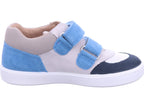 Superfit Jungen Lauflernschuh Stiefelette Leder \ Supies in blau