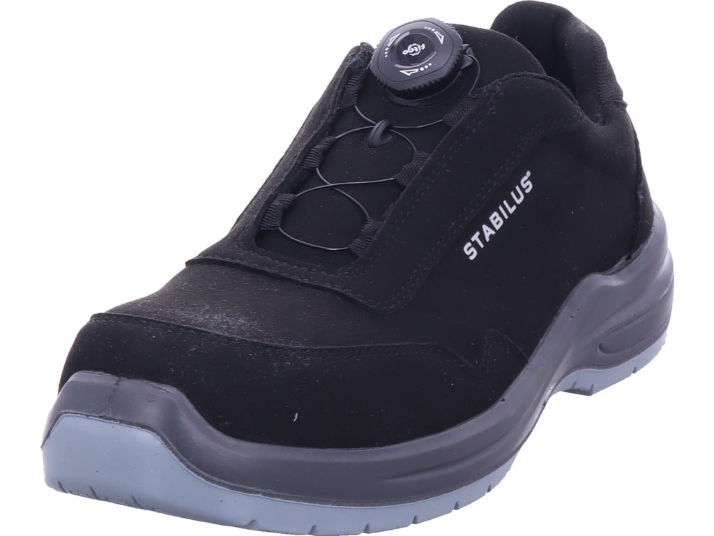 Stabilus Unisex - Erwachsene Halbschuh Jorden Low Black Twis in schwarz