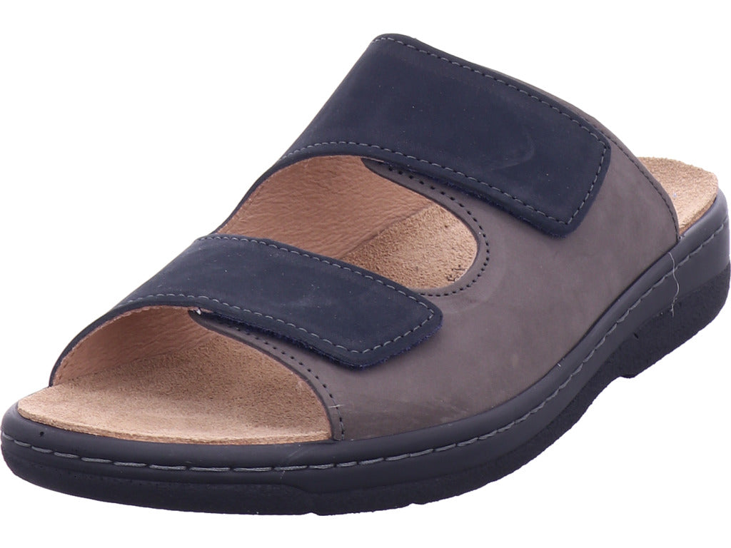 Portina Men's Slippers in Black