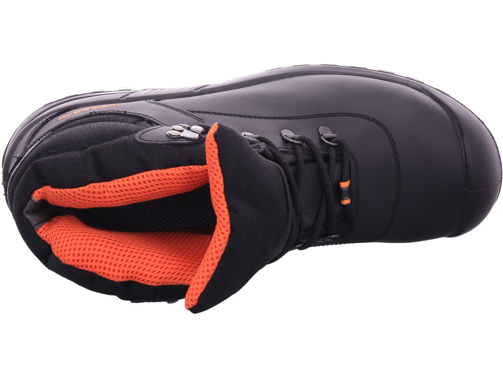 Pánské pracovní boty s leopardím vzorem, velikost S3, černá