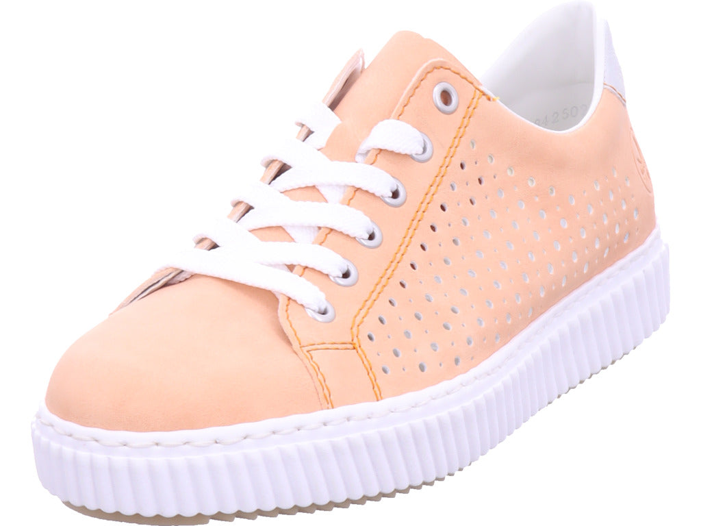 Rieker Damen Sneaker Fsk Damen Halbschuhe in orange