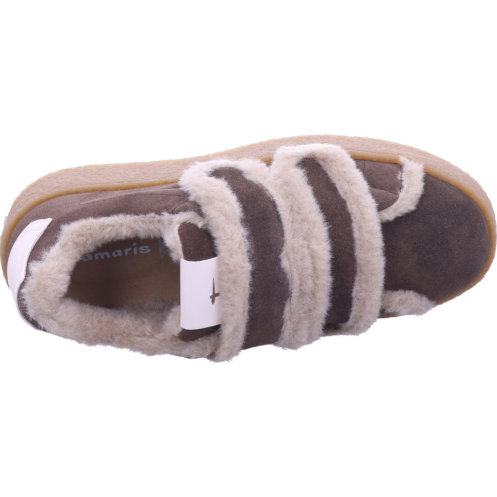 Tamaris Damen Slipper  in beige