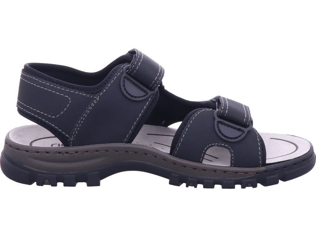 Rieker Herren  Fsk Herren Sandalen in schwarz