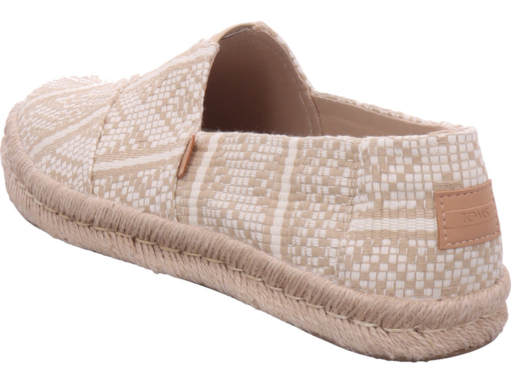 TOMS Dámské baleríny Alpargata Rope 2.0 v béžové barvě