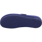 Florett Herren Hausschuh Carlo Pantoffel in blau