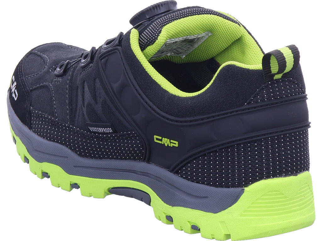 CMP Boys' Kiruna Low Hiking Shoes in Blue