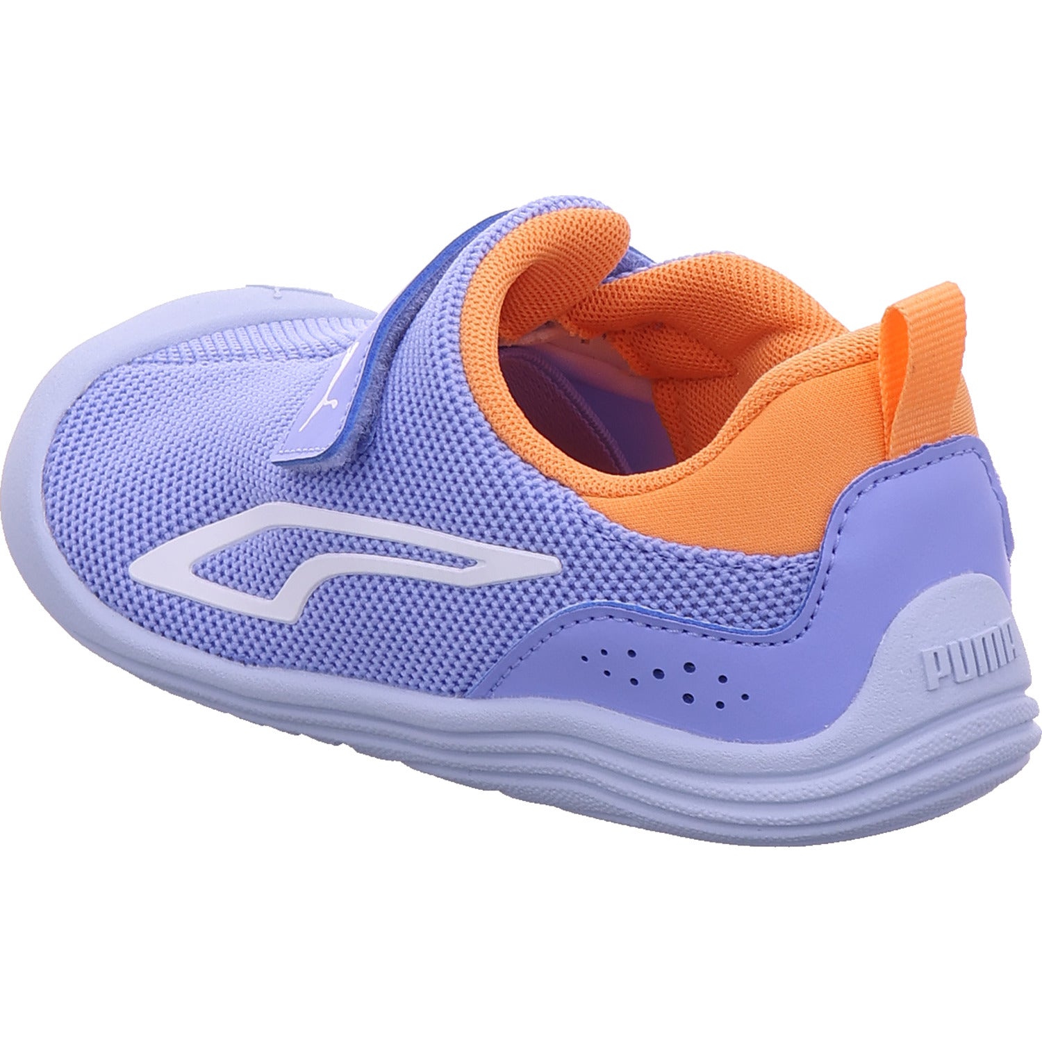 Chlapecké nízké boty Puma Kitten Mesh V Inf v modré barvě