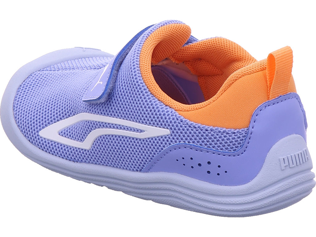 Chlapecké nízké boty Puma Kitten Mesh V Inf v modré barvě