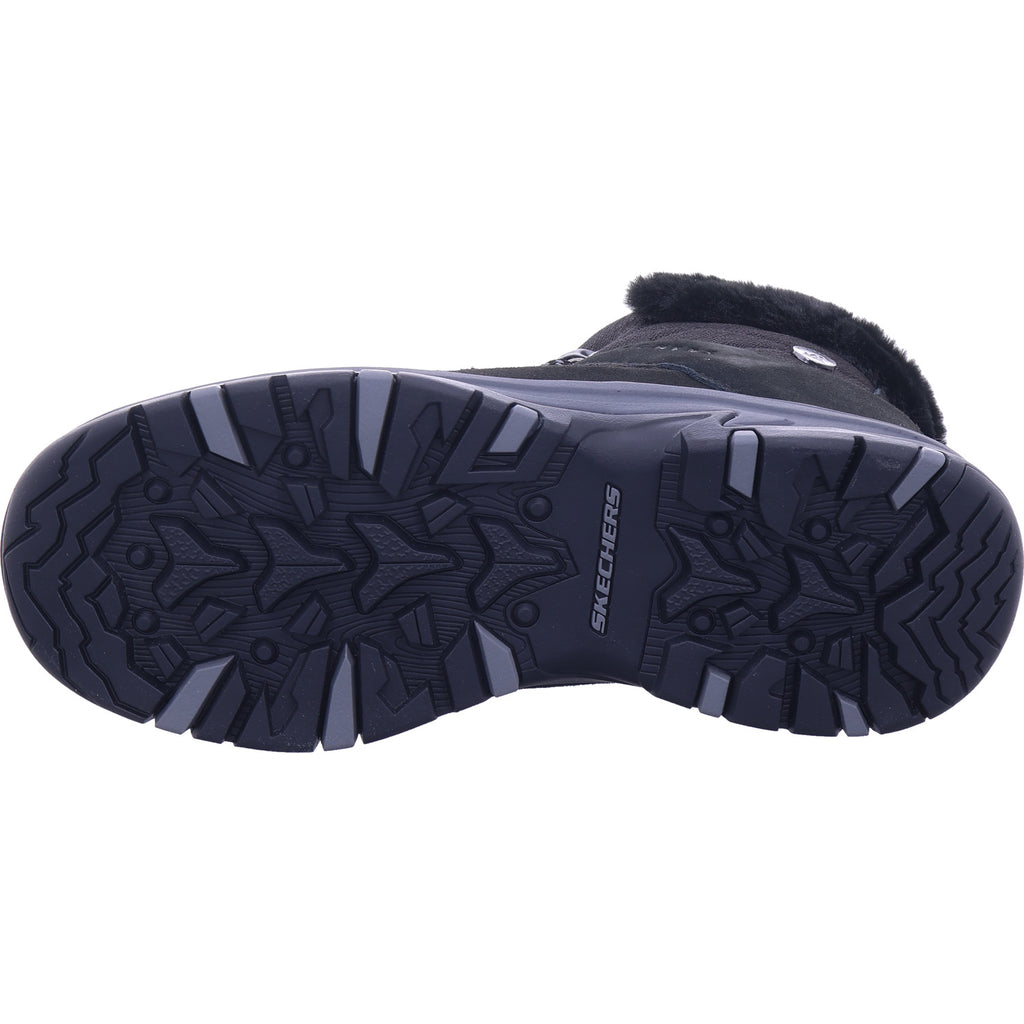 SKECHERS Damen Moonboots Trego in schwarz