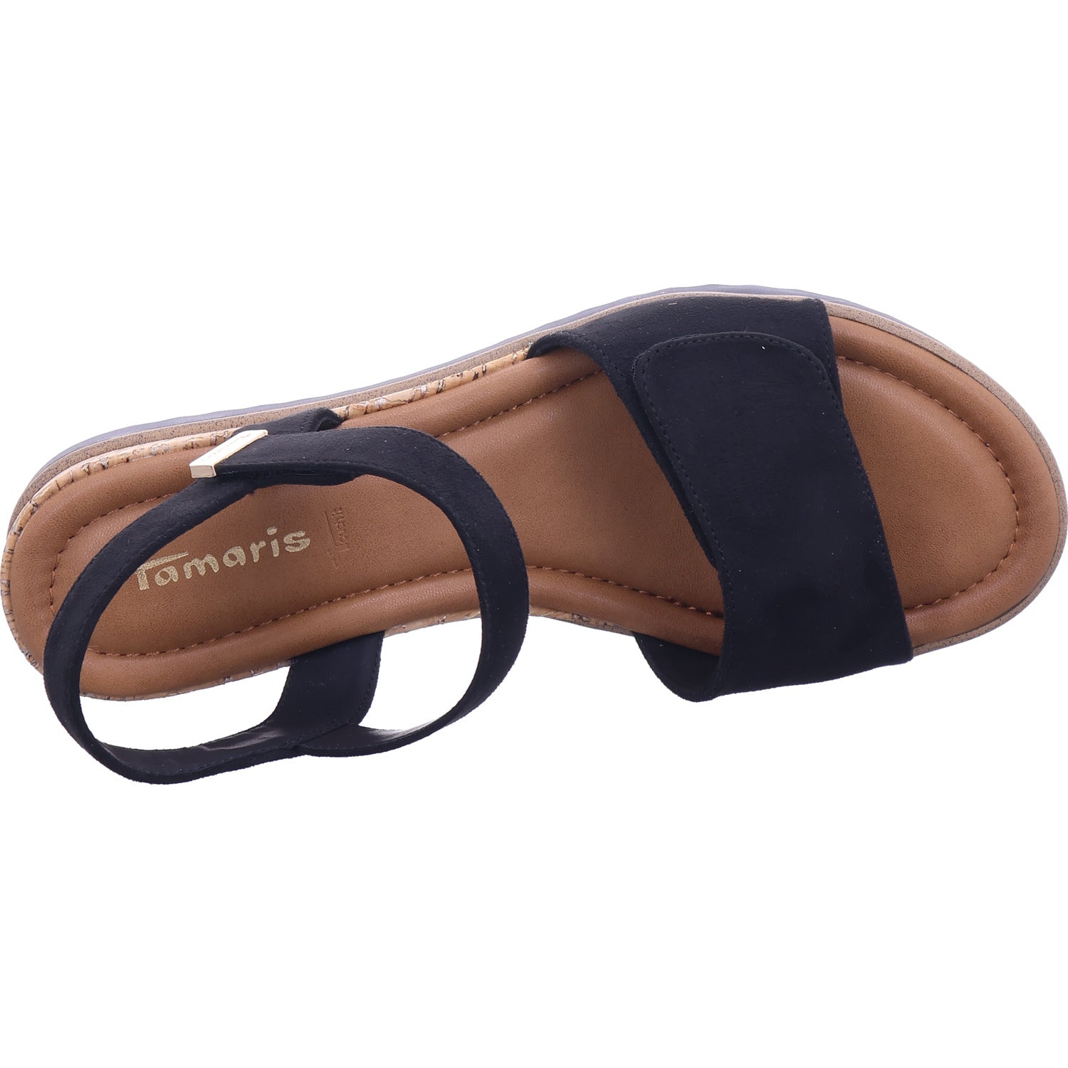 Tamaris Damen Sandalette  in schwarz