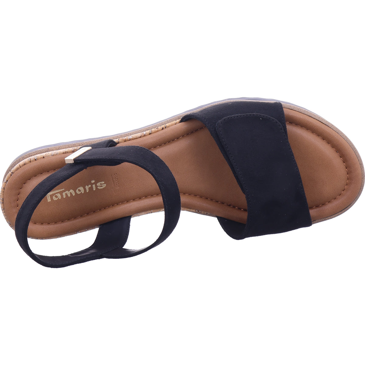 Tamaris Damen Sandale  in schwarz