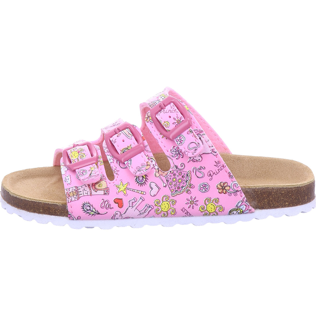 Indigo Mädchen Hausschuh  in pink