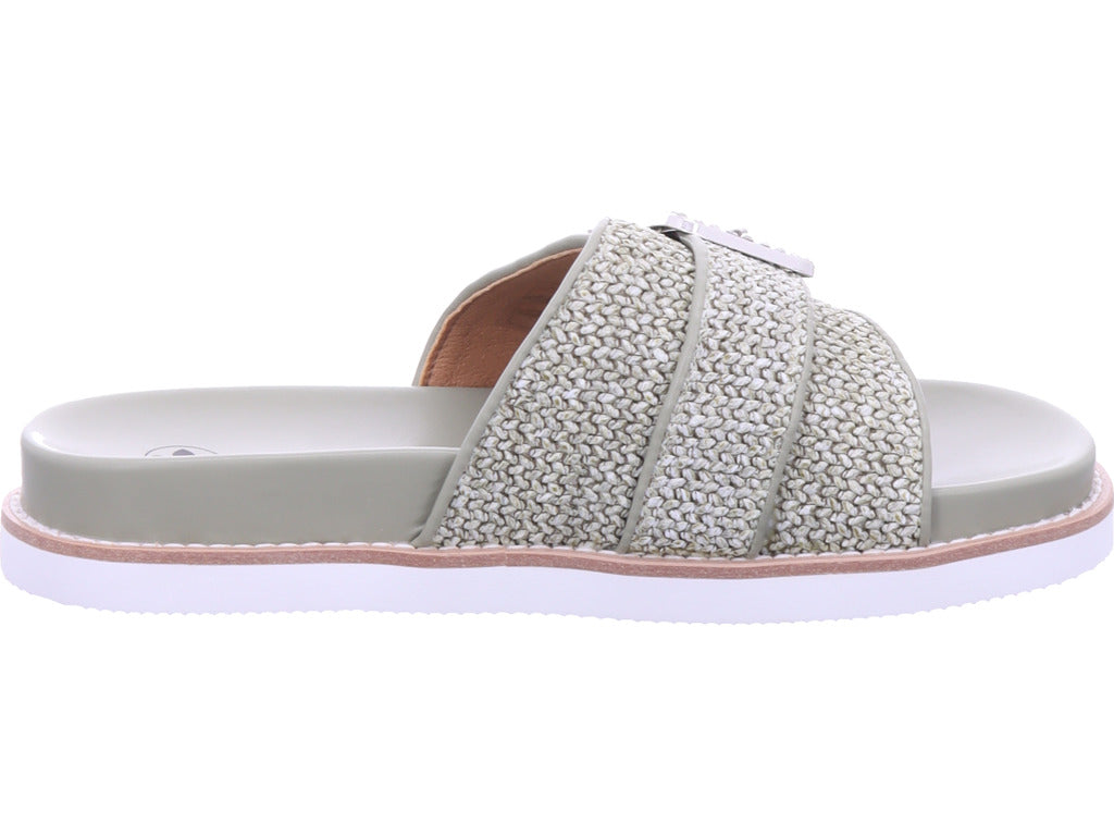 Rieker Women's Mule Fsk Women's Sandals in Green