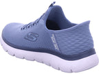 SKECHERS Herren Slipper High Range in blau