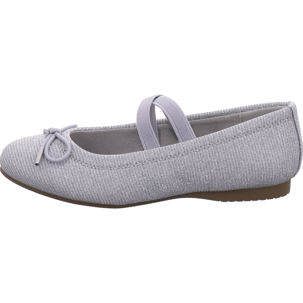 Planet Footwear Mädchen Ballerina Ballerina Kinder in silber