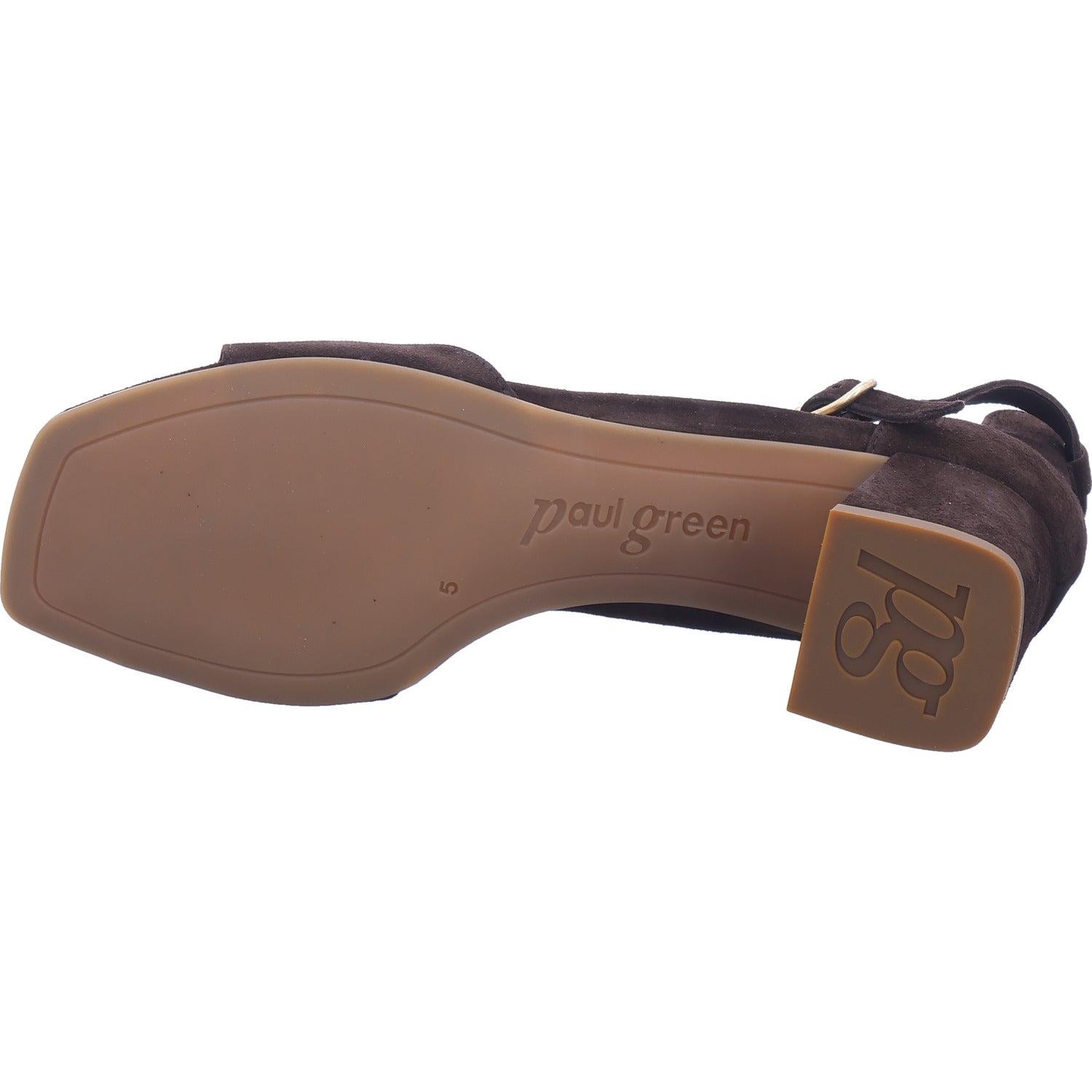 paul green Damen Sandalette  in braun