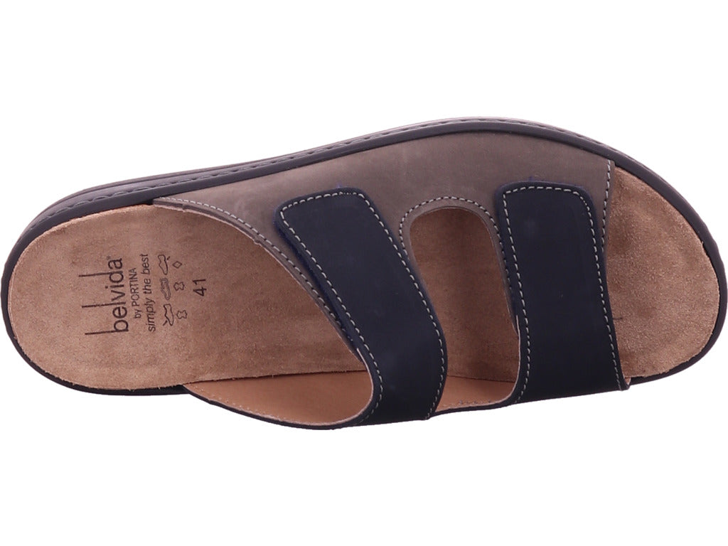 Belvida Men's Mule in Brown