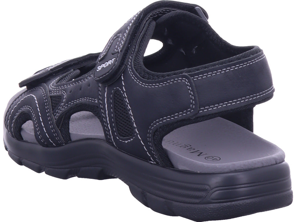 Becker Herren Sandalette  in schwarz