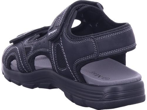 Becker Herren Sandalette  in schwarz