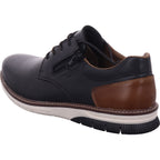 Rieker men's low shoe in black
