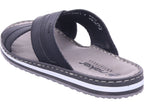 Rieker Herren Pantolette Fsk Herren Sandalen in schwarz