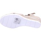 Tom Tailor Damen Sandale  in beige