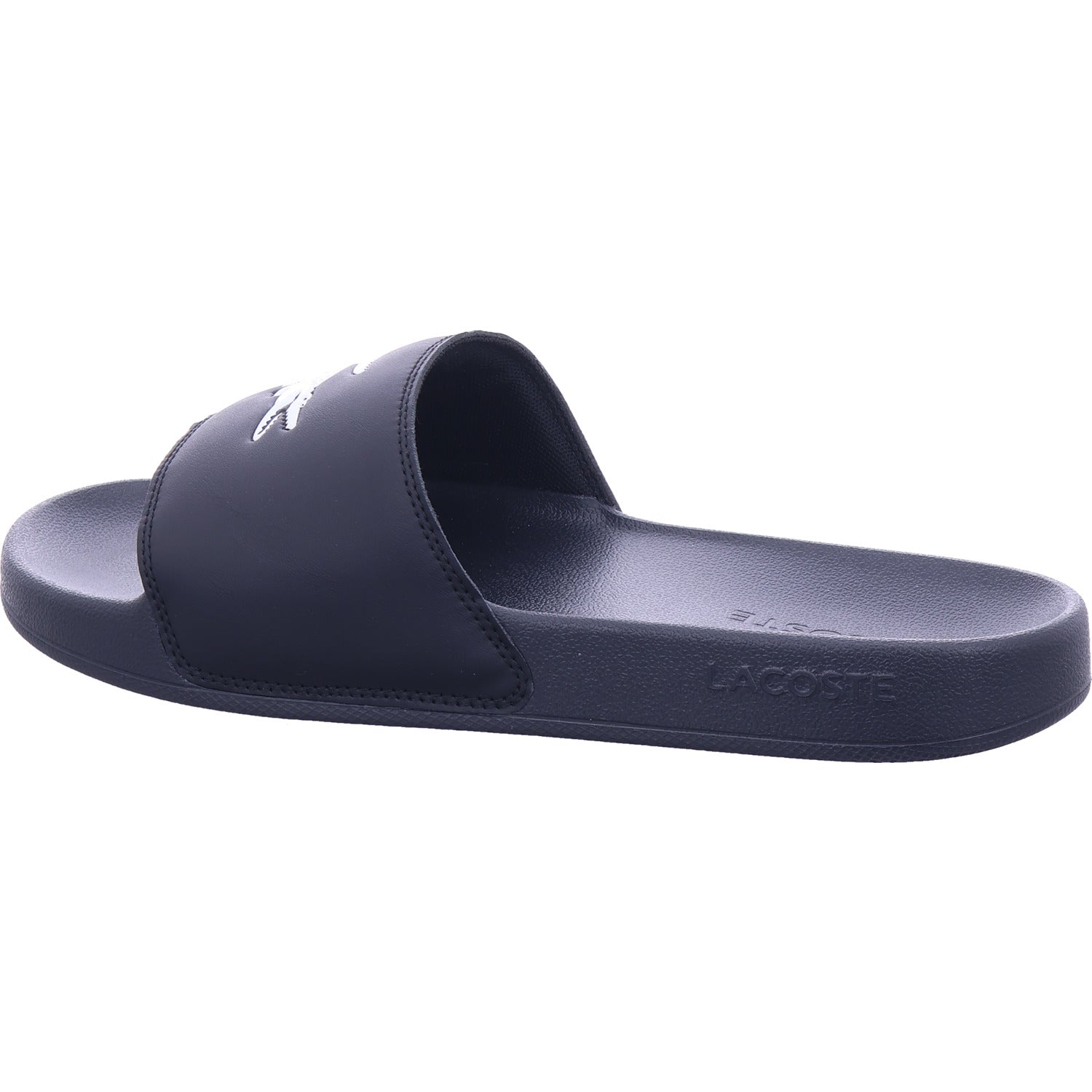 Lacoste Herren Pantolette Serve Slides in schwarz