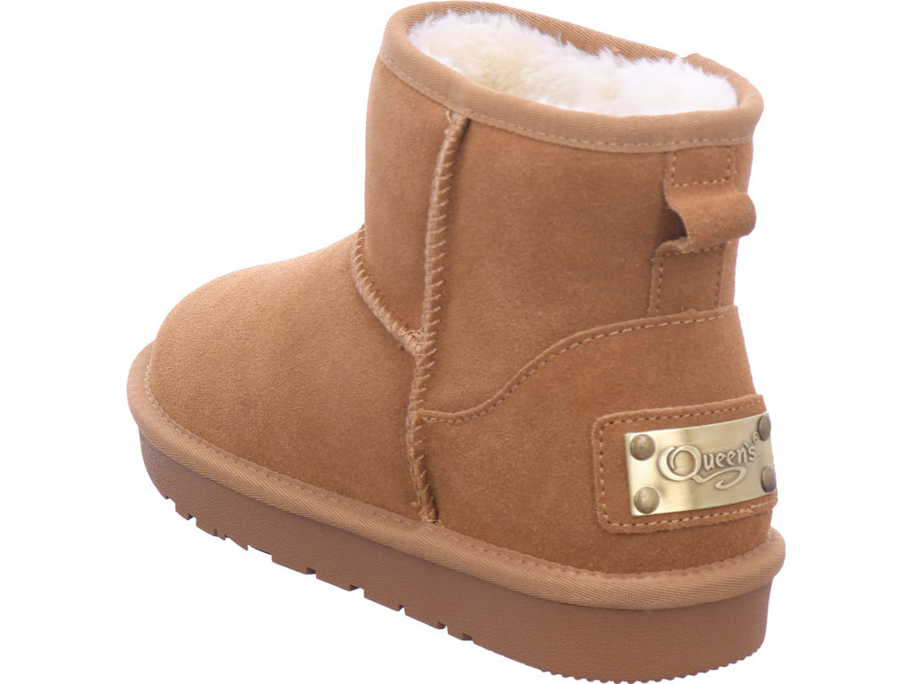 Queens Damen Stiefel Queens in braun
