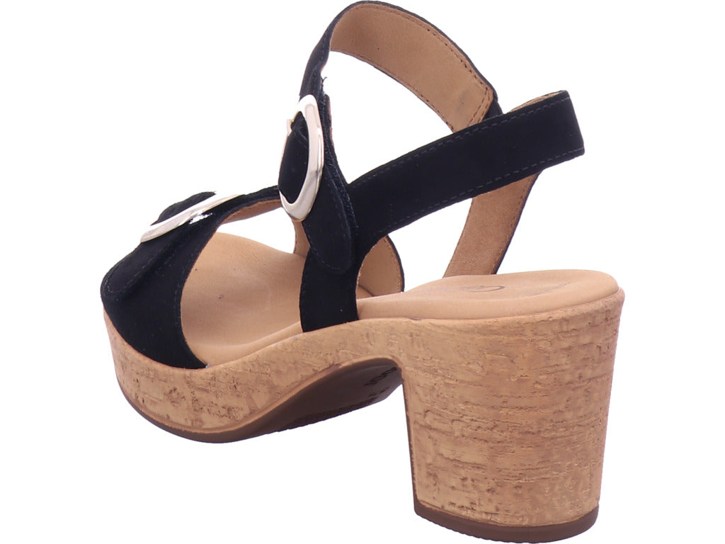 Gabor Damen Sandalette  in schwarz