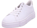 Rieker Damen Sneaker Fsk Damen Halbschuhe in weiß