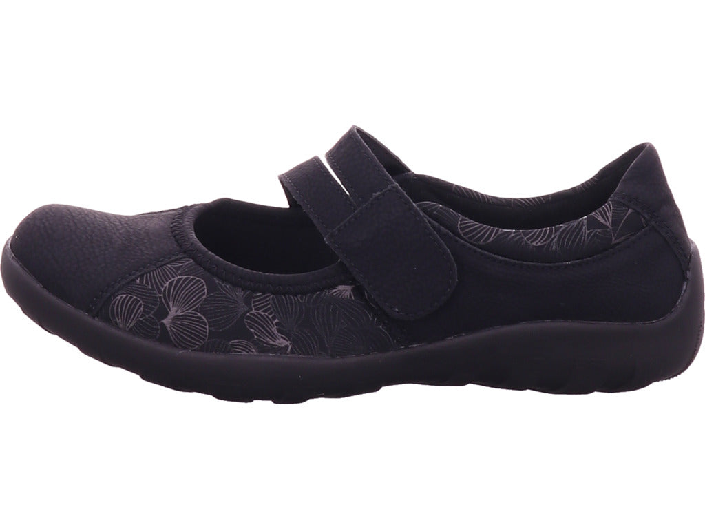 Remonte Damen Slipper Remonte Fs Halbschuh in schwarz