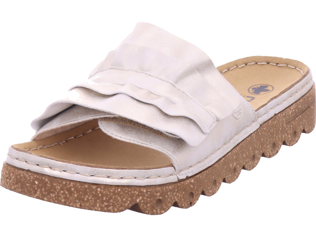 Rieker Women's Mule in Beige