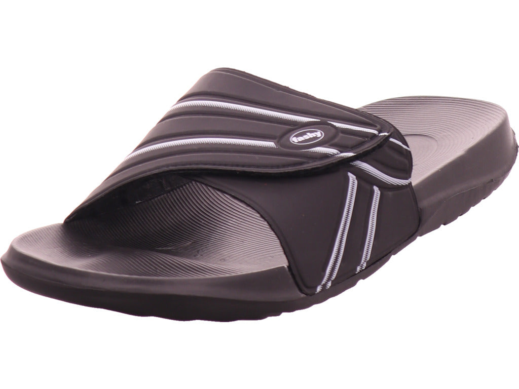 fashy Damen Badeschuh  in schwarz