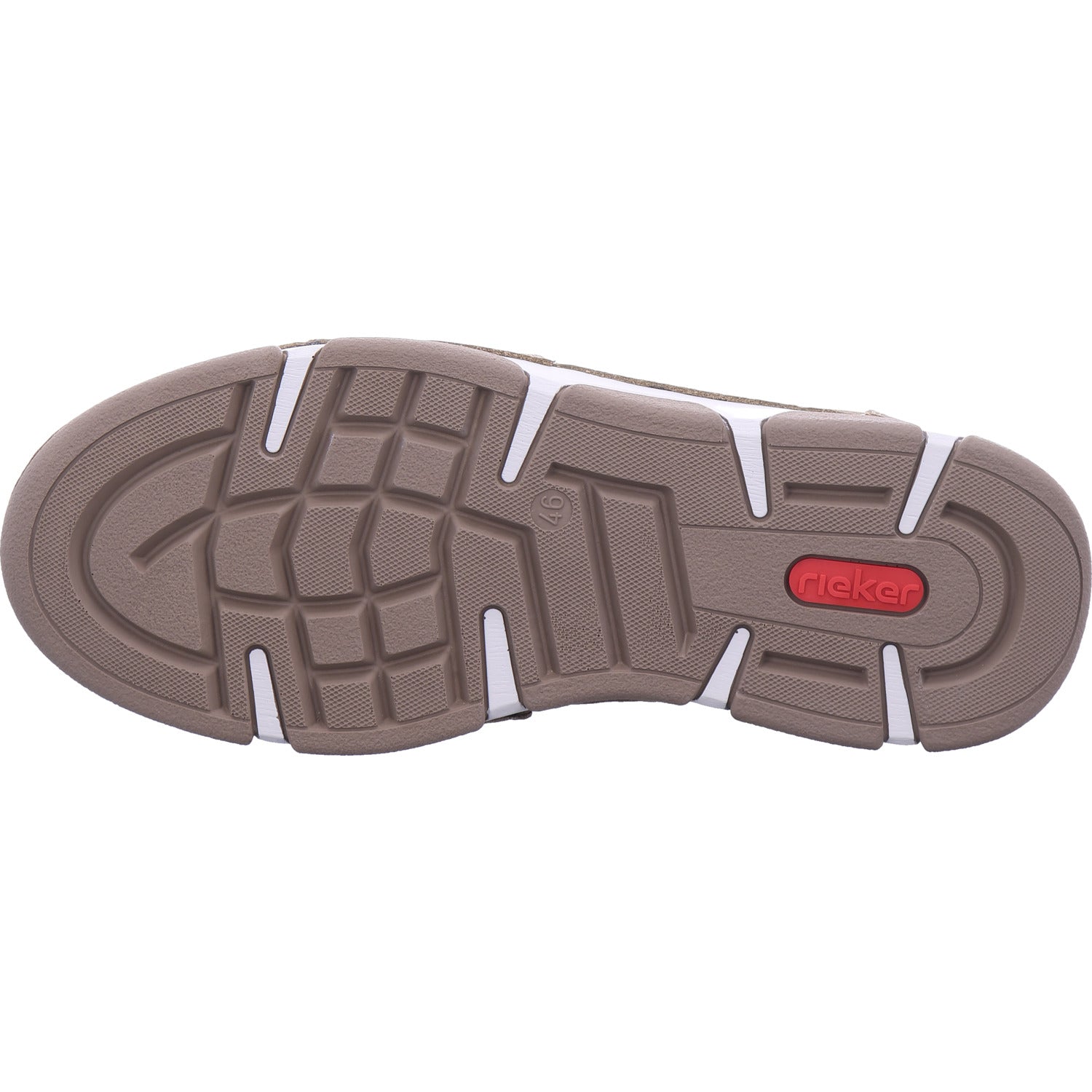 Rieker men's low-cut shoe in brown