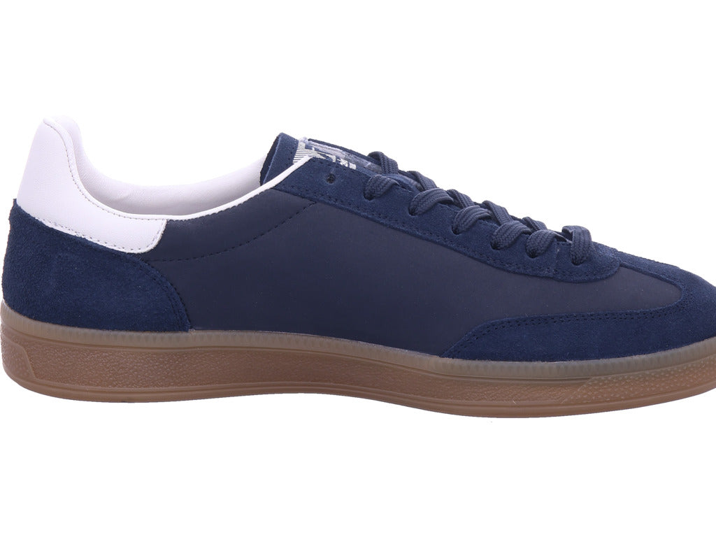 Rieker men's sneakers Hwk men's low shoes in blue