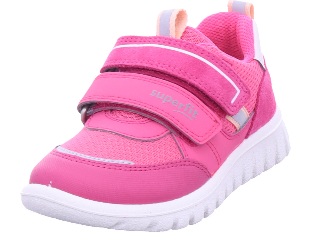 Superfit Girls' First Walker Shoe / Sport7 Mini in Red