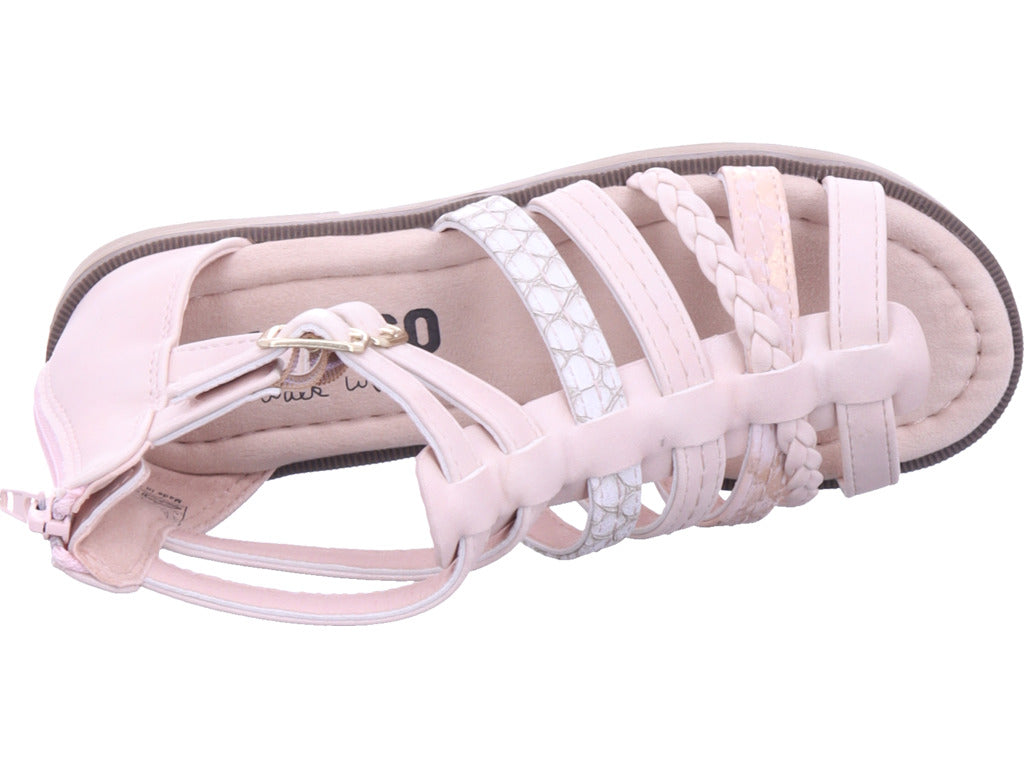 Indigo Mädchen Halbschuh  in rose